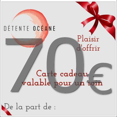 Detente oceane carte cadeau 70 euros